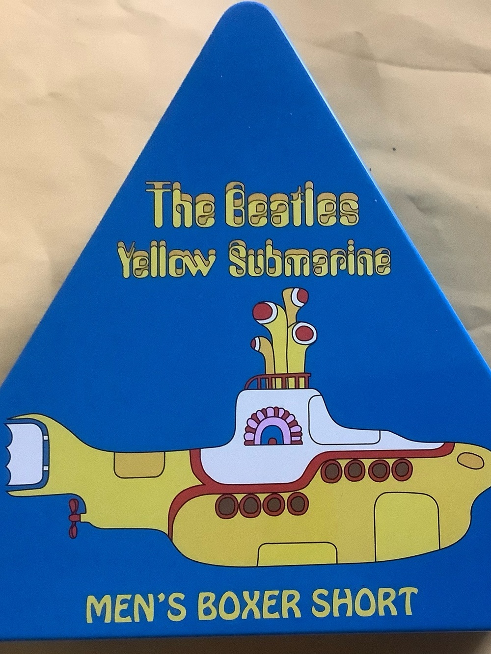 The Beatles Yellow Submarine Boxed Boxer Short  W/ Metal Collector’s Gift Tin